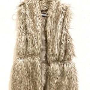 Zara Faux Fur Vest